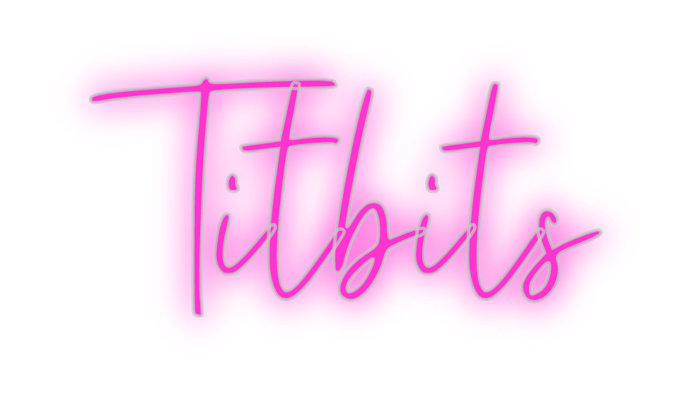 Custom Neon: Titbits - Neon Filter