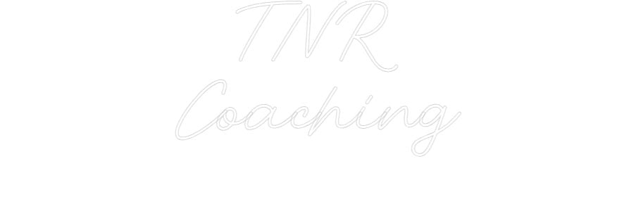 Custom Neon: TNR Coaching - Neon Filter