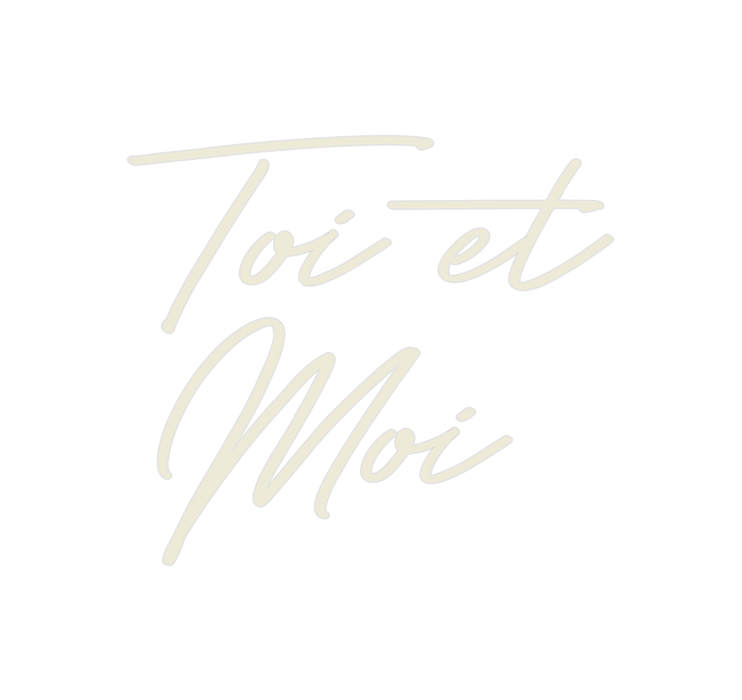 Custom Neon: Toi et Moi - Neon Filter