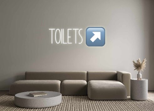 Custom Neon: TOILETS ↗️ - Neon Filter