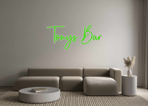 Custom Neon: Tonys Bar - Neon Filter