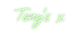 Custom Neon: Tony’s x - Neon Filter