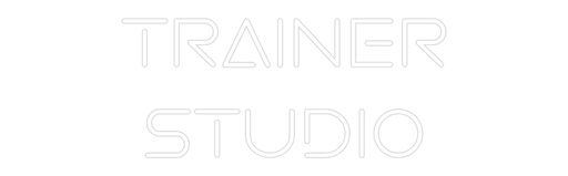 Custom Neon: TRAINER STUDIO - Neon Filter