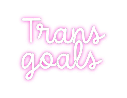 Custom Neon: Trans goals - Neon Filter