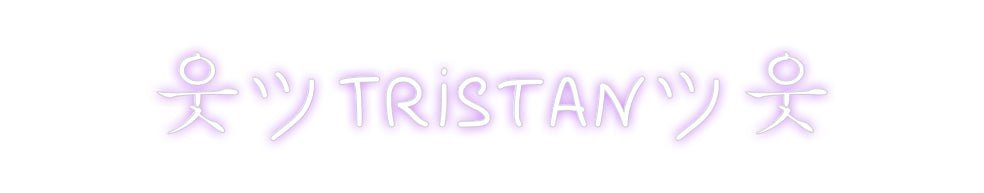 Custom Neon: 웃ツTRISTANツ웃 - Neon Filter