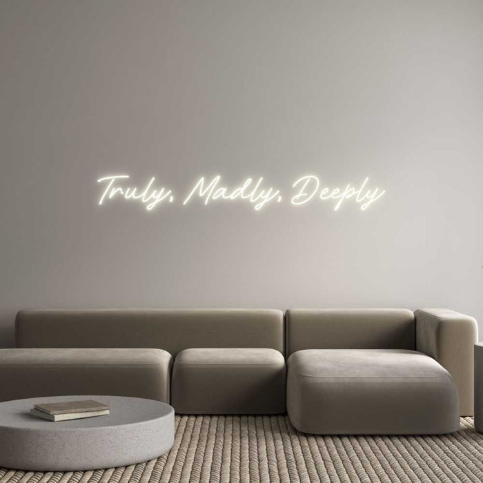 Custom Neon: Truly, Madly,... - Neon Filter