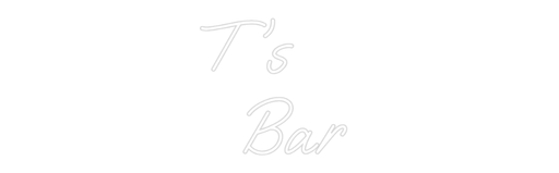 Custom Neon: T's Bar - Neon Filter