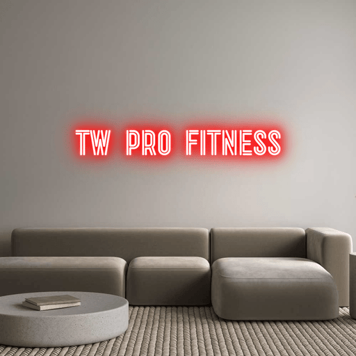 Custom Neon: TW Pro Fitness - Neon Filter