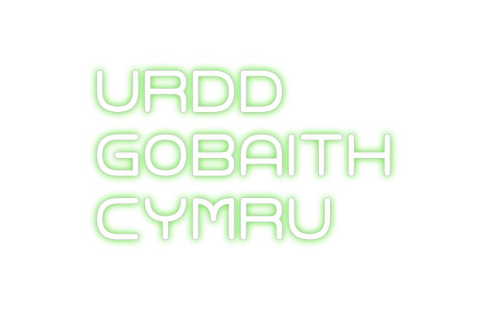 Custom Neon: Urdd Gobait... - Neon Filter