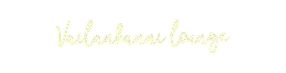 Custom Neon: Vailankanni l... - Neon Filter