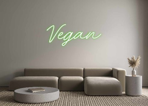 Custom Neon: Vegan - Neon Filter