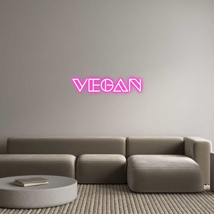 Custom Neon: Vegan - Neon Filter