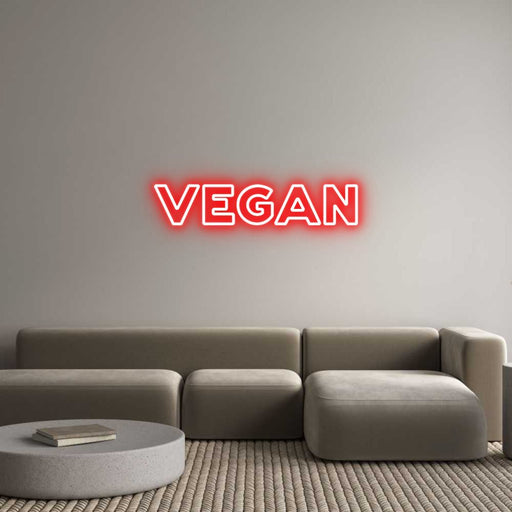 Custom Neon: Vegan - Neon Filter