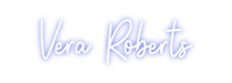 Custom Neon: Vera Roberts - Neon Filter