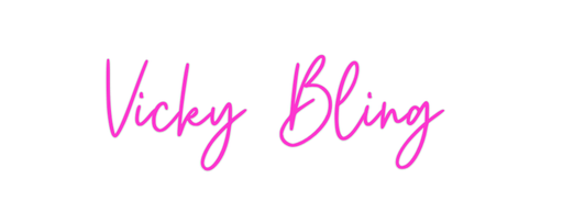 Custom Neon: Vicky Bling - Neon Filter