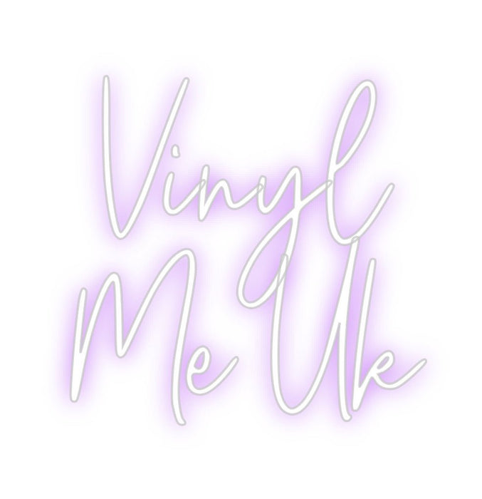 Custom Neon: Vinyl Me Uk - Neon Filter