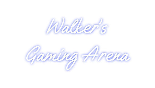 Custom Neon: Walker's Gam... - Neon Filter