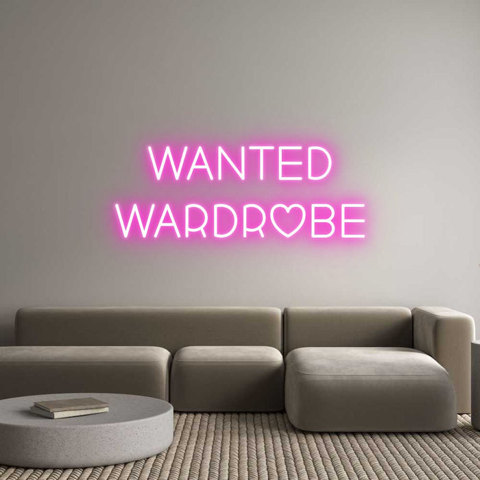 Custom Neon: Wanted Wardr... - Neon Filter