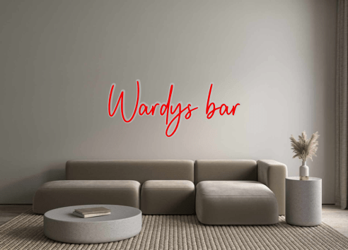 Custom Neon: Wardys bar - Neon Filter