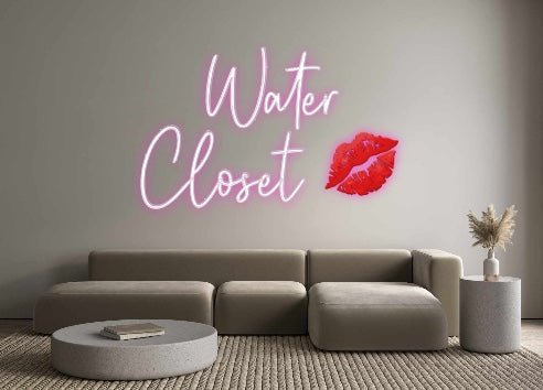 Custom Neon: Water Closet... - Neon Filter