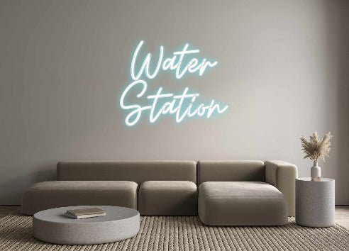 Custom Neon: Water Station - Neon Filter