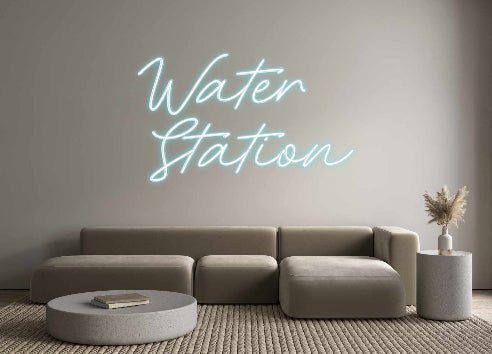 Custom Neon: Water Station - Neon Filter