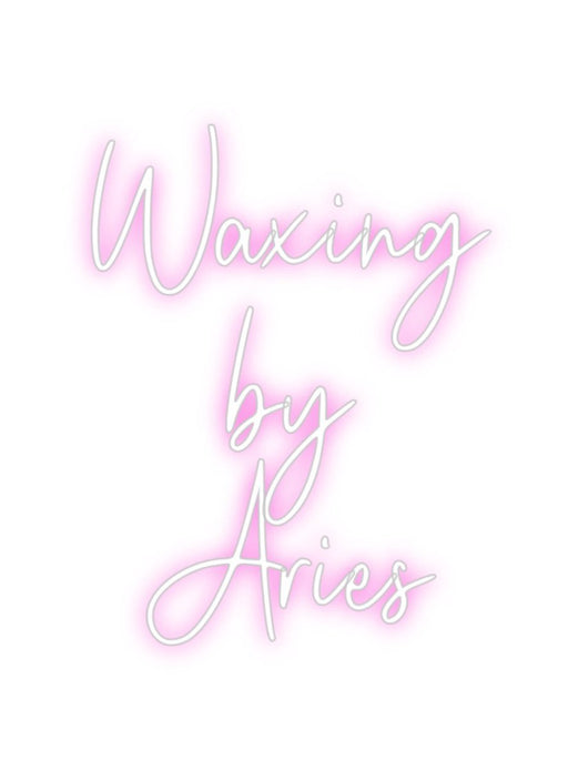 Custom Neon: Waxing by ... - Neon Filter