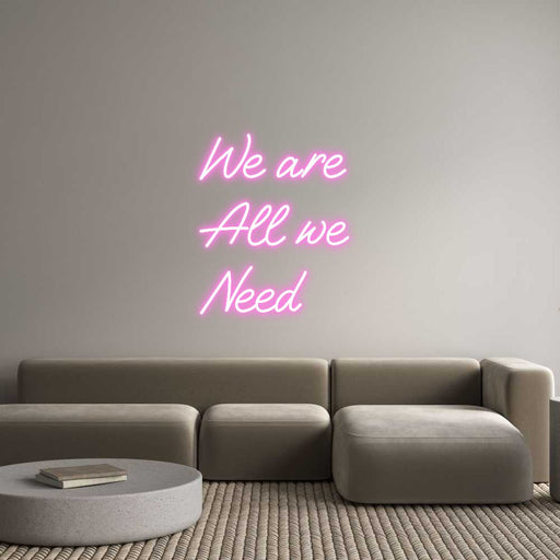 Custom Neon: We are All ... - Neon Filter