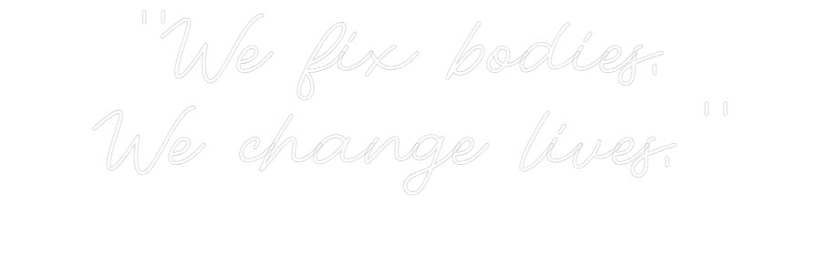 Custom Neon: "We fix bodie... - Neon Filter