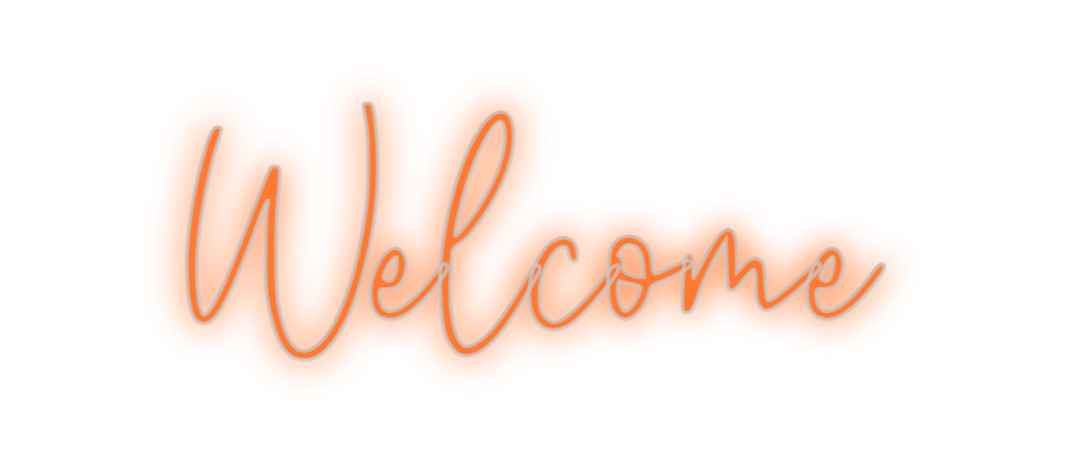 Custom Neon: Welcome - Neon Filter