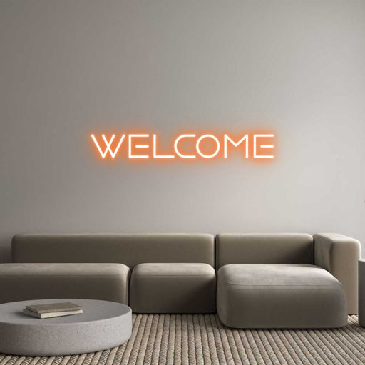 Custom Neon: WELCOME - Neon Filter