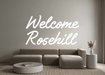 Custom Neon: Welcome Roseh... - Neon Filter