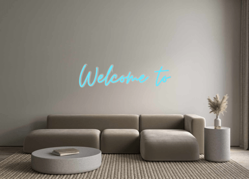 Custom Neon: Welcome to - Neon Filter