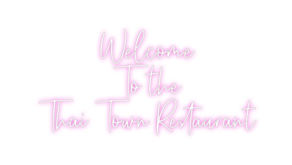 Custom Neon: Welcome To t... - Neon Filter