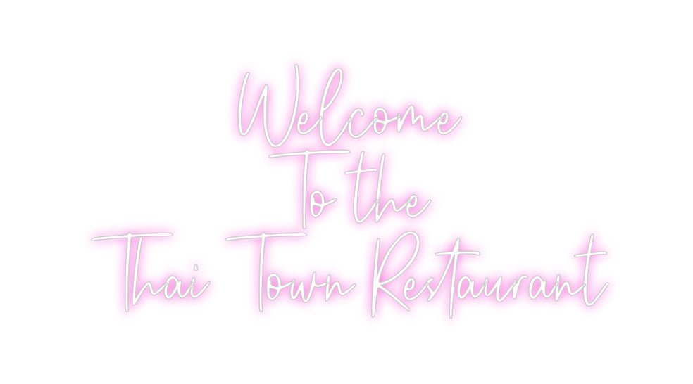 Custom Neon: Welcome To t... - Neon Filter