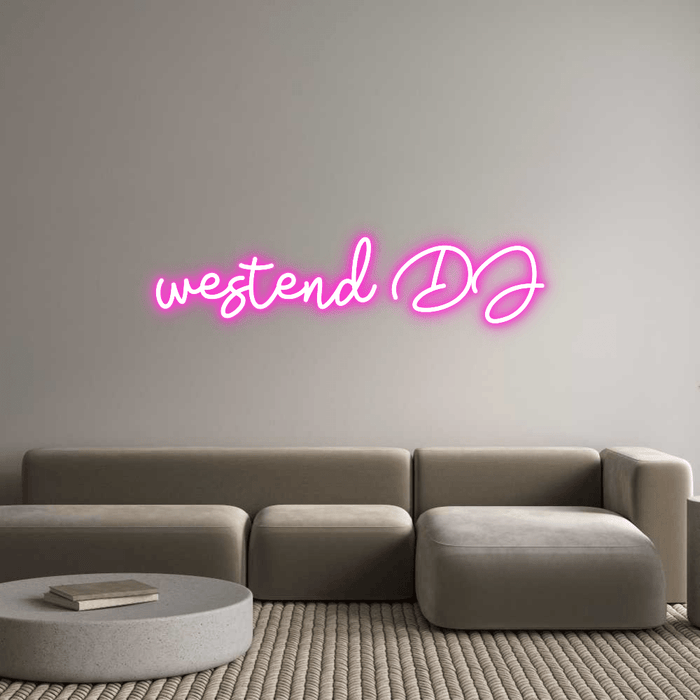 Custom Neon: westend DJ - Neon Filter