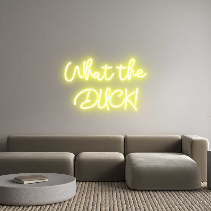 Custom Neon: What the DUCK! - Neon Filter