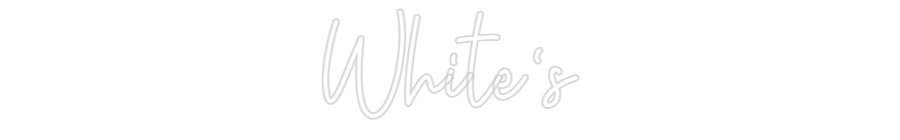 Custom Neon: White's - Neon Filter