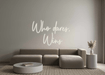 Custom Neon: Who dares, W... - Neon Filter