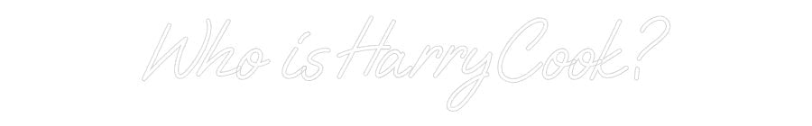 Custom Neon: Who is Harry ... - Neon Filter