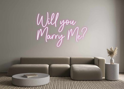 Custom Neon: Will you Ma... - Neon Filter