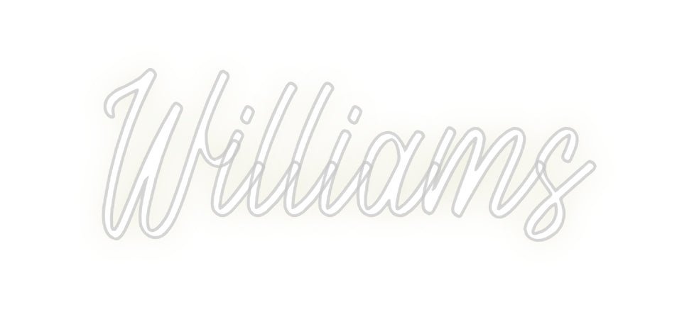 Custom Neon: Williams - Neon Filter