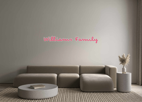 Custom Neon: Williams Family - Neon Filter