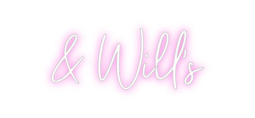 Custom Neon: & Will's - Neon Filter