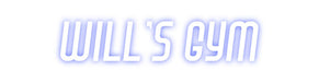 Custom Neon: Will's Gym - Neon Filter
