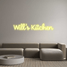 Custom Neon: Will’s Kitchen - Neon Filter