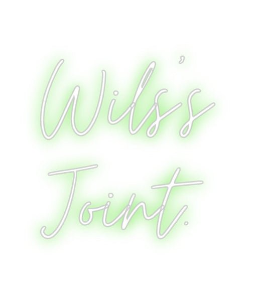 Custom Neon: Wils's Joint. - Neon Filter