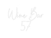 Custom Neon: Wine Bar 57 - Neon Filter