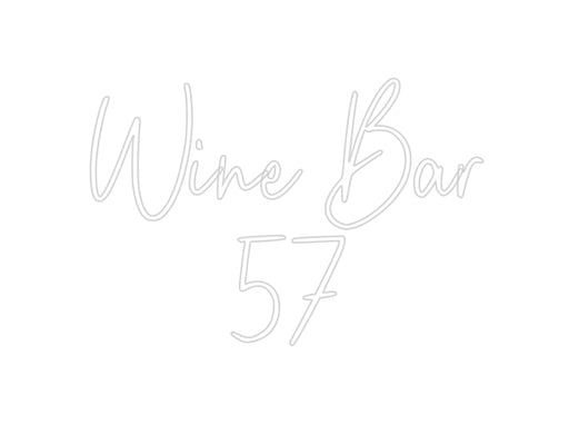 Custom Neon: Wine Bar 57 - Neon Filter