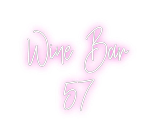 Custom Neon: Wine Bar 57 - Neon Filter